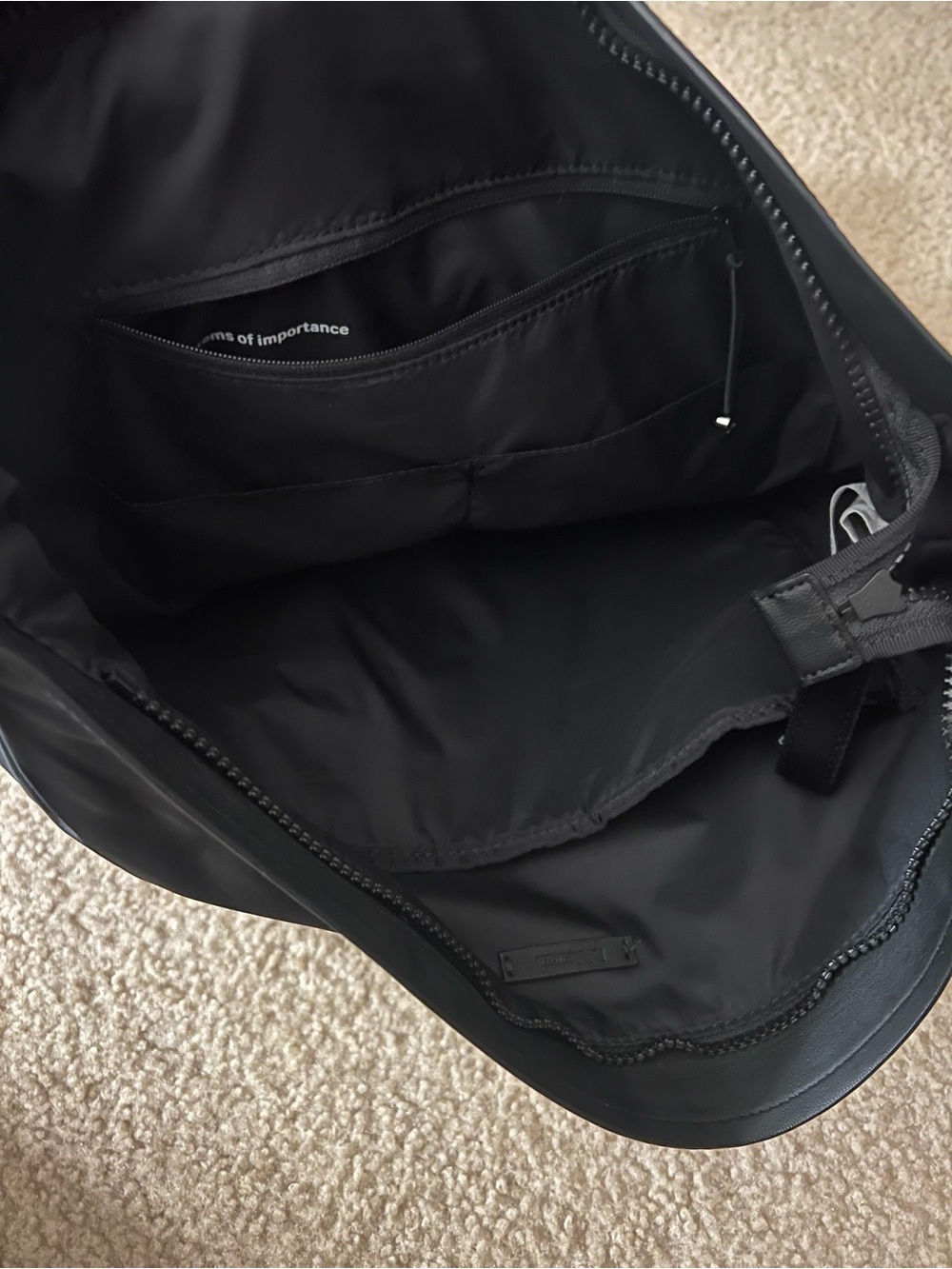 lululemon athletica Black All Set Hobo Shoulder Bag - Picture 6 of 6